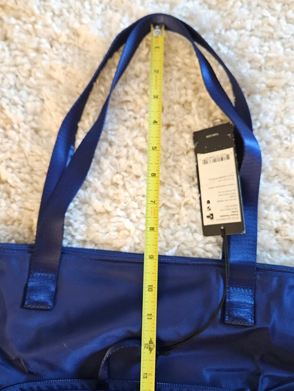 NWT Tumi Packable Denton Tote Bag in Blue